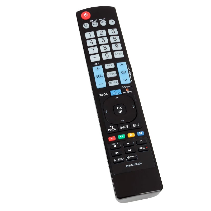 Vinabty New AKB73756524 Replace Remote Fit for LG Smart TV 39LN5700 42LN5700 47LN5700 55LN5700 60LN5700 32LN570B 32LN5750 39LN5750 42LN5750 50LN5700 47LN5750 50LN5750 55LN5750 60LN5750 47LN5790 55LN5790 - Image 3